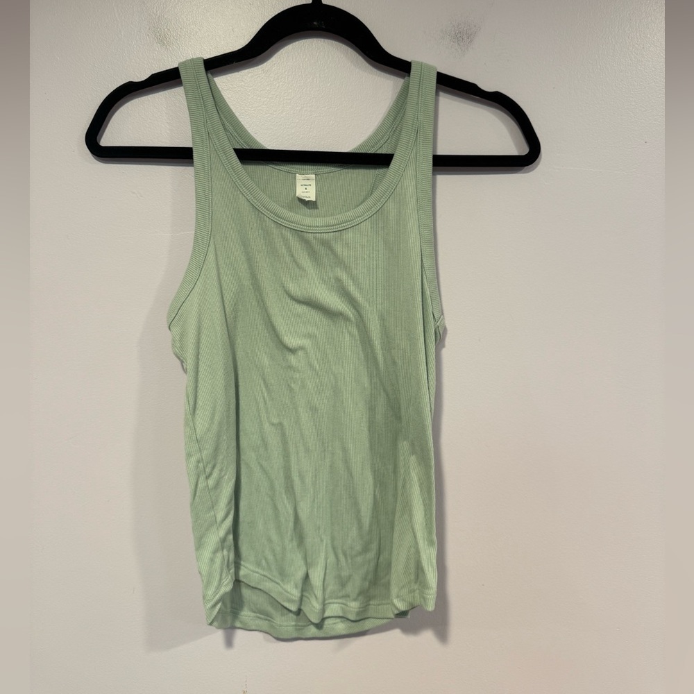 Blue old navy ribbed ultralight‎ tank top